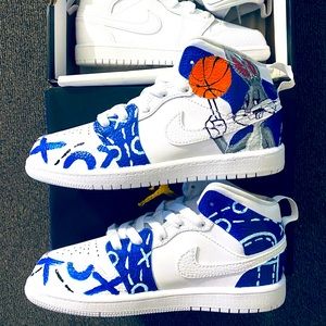 Air Jordan 1 of 1 Looney Tunes Colorway